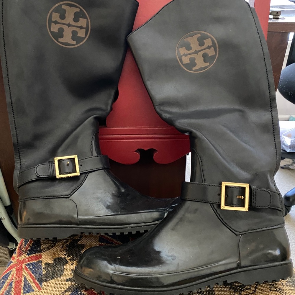 Tory Burch rain boots